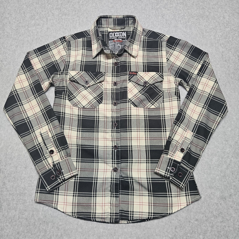 Dixxon Flannel‎ Shirt Womens Sz M Cro-Mags